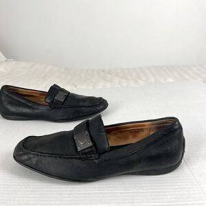 Born Men’s Black Leather Driver Shoes Casual Comfort Loafers Moccasins Size 11.5